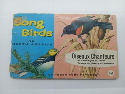 Vintage 1959 Sonbirds of NA Brooke Bond Album Complete Red Rose Tea Card Set