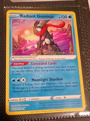 Radiant Greninja Pokemon World Championships 2024 Honolulu Sakuya