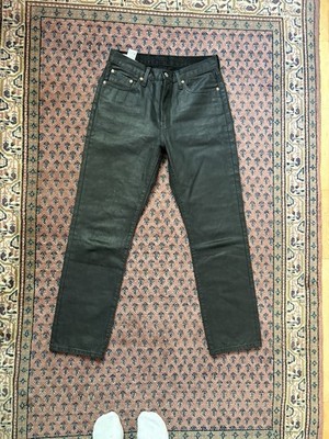 Levi's 501 Premium - Coated / Waxed Denim - Schwarz - W29 L30