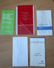 Kotztüten Brechbeutel Air sickness bag Spuckbeutel 7 Stück
