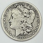 1894-S $1 Morgan Dollar 90% Silver San Francisco US Coin - KEY DATE!