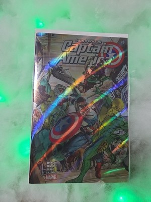 Captain America Sam Wilson #6 Prism Foil LTD 400 Whatnot Exclusive Variant Marve