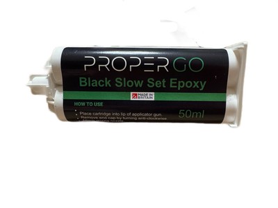 PROPERGO Black Epoxy Potting Compound 50 Ml – Slow Set, Prodotto UK - Foto 3