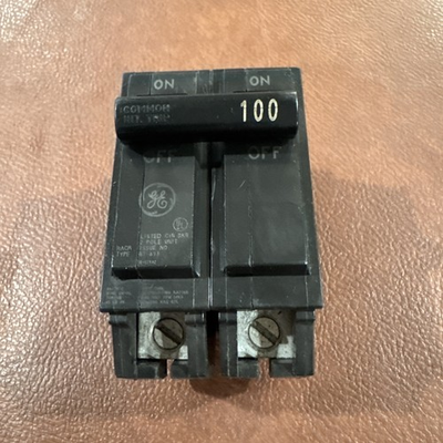 #ad GE General Electric THQL21100 2 Pole Circuit Breaker 100 Amp 2P 100A $19.99