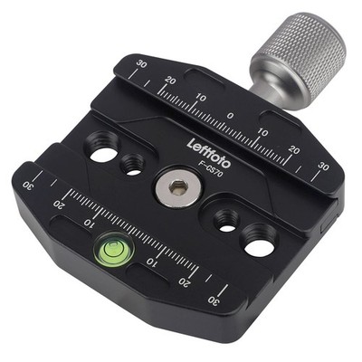70mm Quick Release Clamp Compatible with Arca Swiss Style Plate for Tripod Ba...