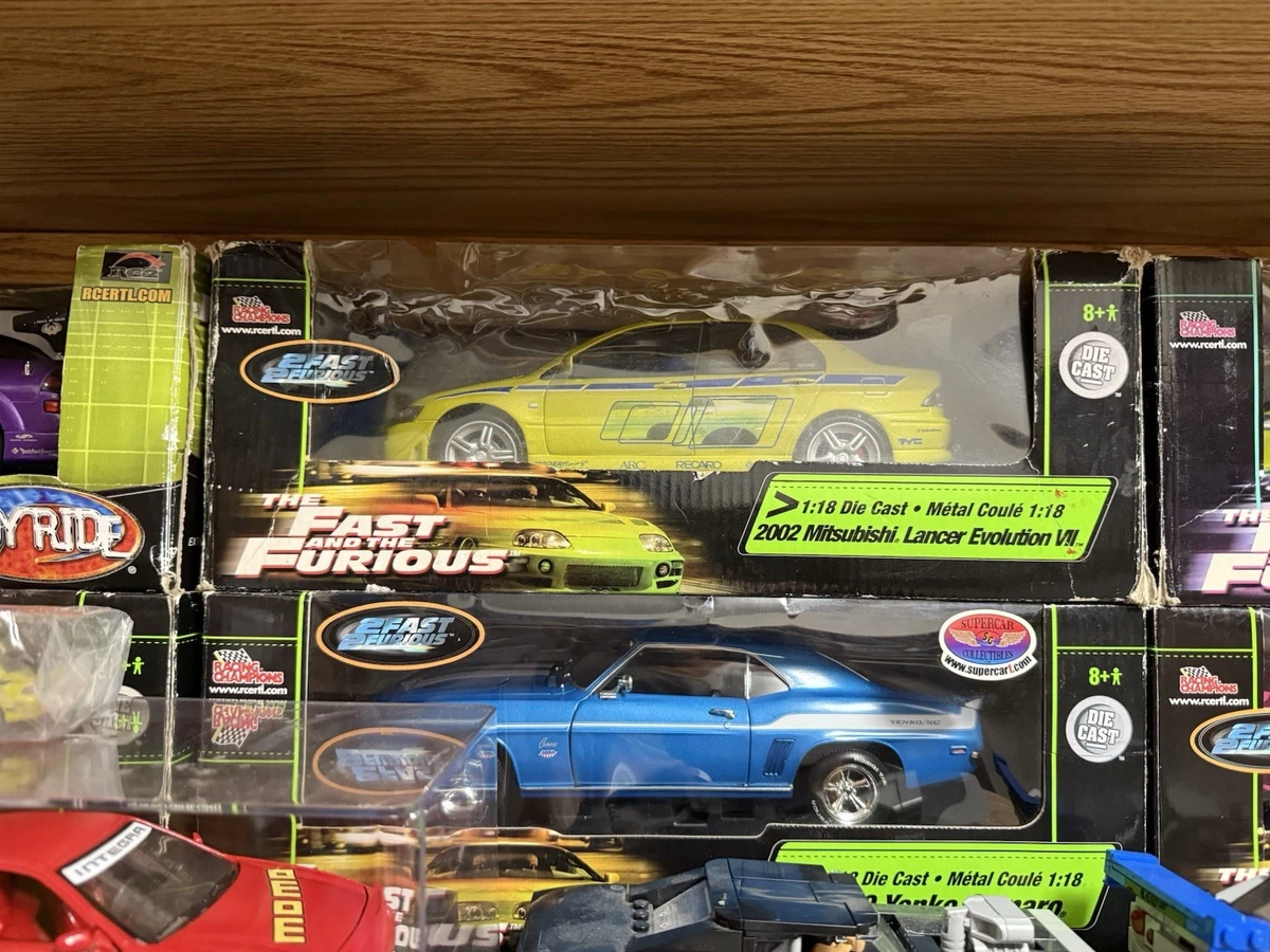 Mitsubishi Lancer Evolution VII (2002) - Modèle The Fast And The Furious - RC2 1:18