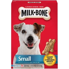 Milk-Bone Original Mini Dog Biscuits, Small Crunchy Dog Treats, 24oz (24 Pack)