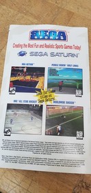 Lot of 2 SEGA SATURN Games Soviet Strike & Sega Sports Daytona USA
