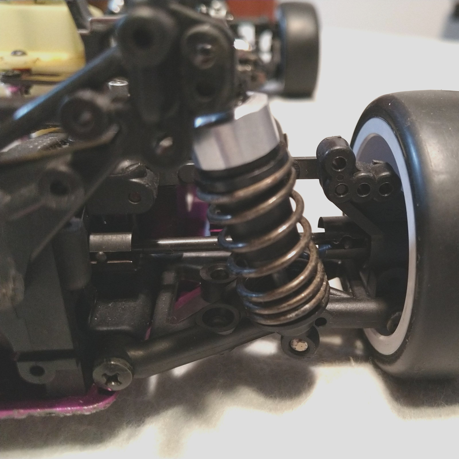 HPI Racing Nitro RS4 Rolling Chassis w/Graphite Upper Deck 1/10 Touring RC Car 