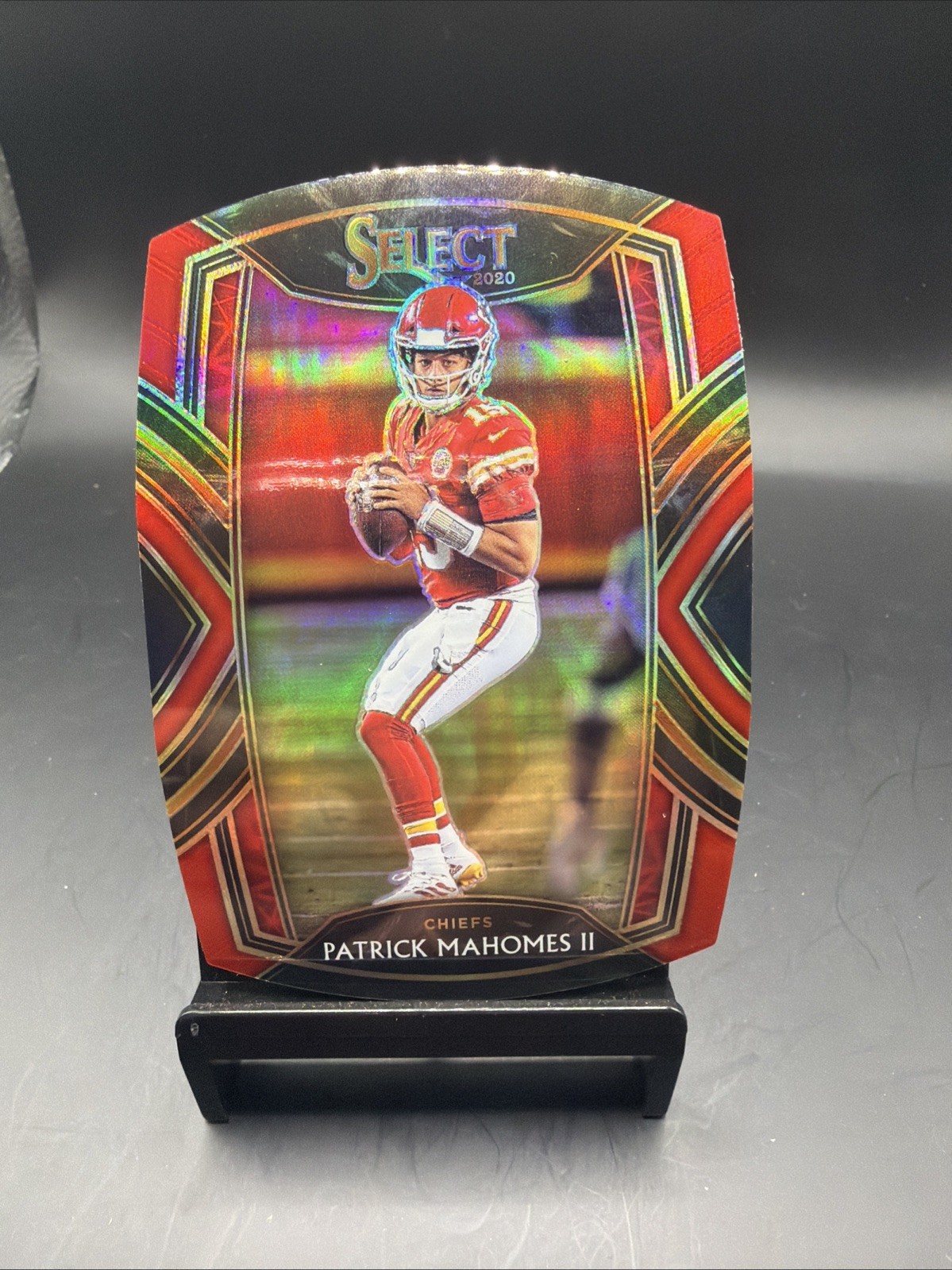 2020 Panini Select - Club Level Patrick Mahomes II #202 Red Prizm Die-Cut