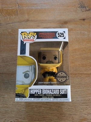 Funko POP! Hopper/Stranger Things/Exclusive/# 525 / Biohazard Suit