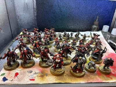 Warhammer 40k Chaos Red Corsairs Lots Painted