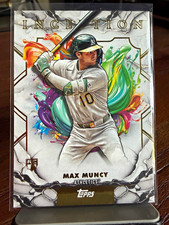 Topps 2025 Inception Max Muncy Rookie #92 Oakland Athletics Baseball Card. rookie card picture