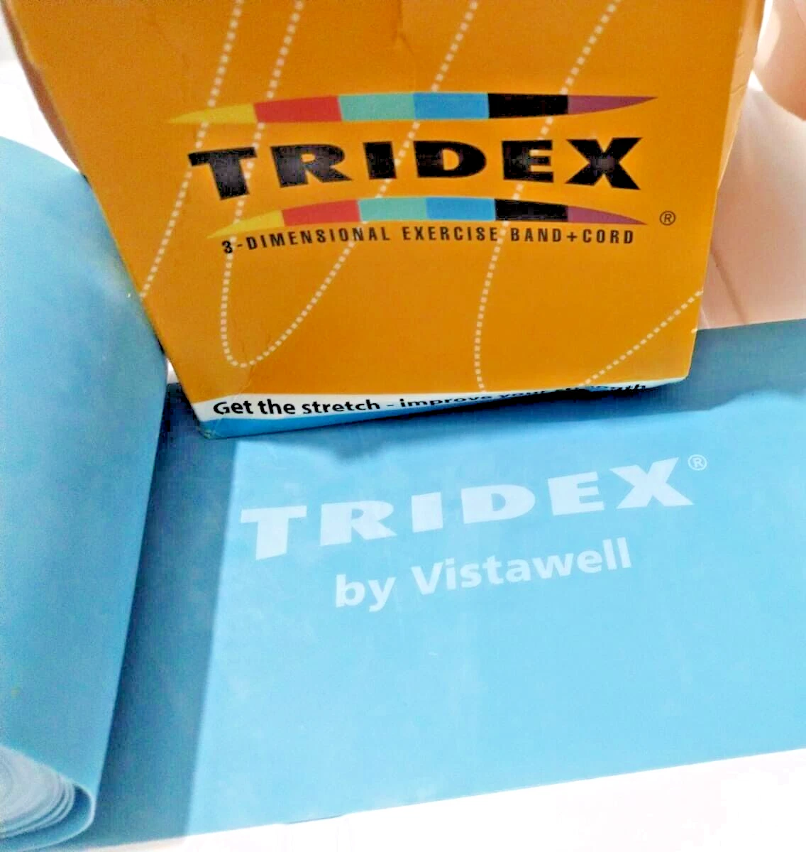 TRIDEX Resistance Exercise Band, 25 Meter Roll