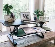 FlexiSpot Computer Riser Model M3-B Black Colour