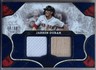 2025 Topps Tier One - Jarren Duran Relics #T1R-JD Blue Dual /99 (MEM) Bat/Jersey