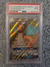 2019 POKEMON SUN & MOON UNIFIED MINDS #229 FULL ART/DRAGONITE GX PSA 9