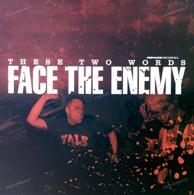 Face The Enemy - These Two Words LP (VG+) '