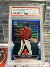 2023 Bowman Chrome Prospects Roman /150 Blue Shimmer PSA 10🔥