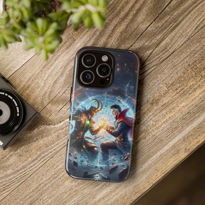 Loki & Doctor Strange Tough Case For IPhone ,Phone Cover Protective Best Gift