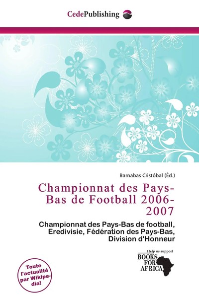 Barnabas CristóBal | Championnat Des Pays-Bas De Football 2006-2007 | Buch-image