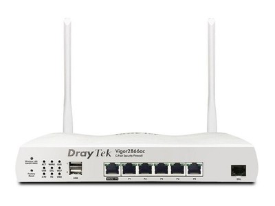 Draytek W128290206 V2866AX-DE-AT-CH Vigor 2866Ax: Gfast Modem Firewall Wire ~E~