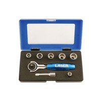 "Laser Tools Alldrive SteckschlüSsel-Satz 1/4\"D 8-Teilig 5530"