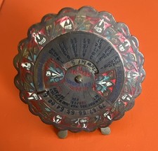 Vintage Brass Perpetual Calendar 1962 - 2081