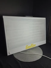 THE SUN BOX COMPANY SUN RAY BRIGHT LIGHT THERAPY BOX LAMP WORKS Made USA 16x23"