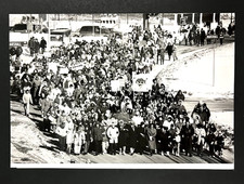 1991 Martin Luther King Jr Birthday March MLK St Paul MN Vintage Press Photo