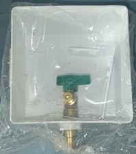 (Lot of 2) Oatey 39160 Icemaker Box, F1960 PEX Connection, 1/4 in Valve,