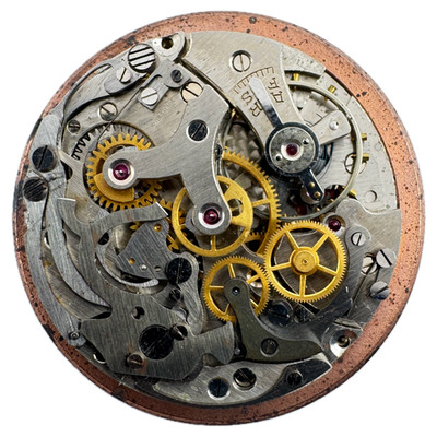 Vintage 31mm Unbranded Chronograph Mechanical Wristwatch Movement Landeron 51