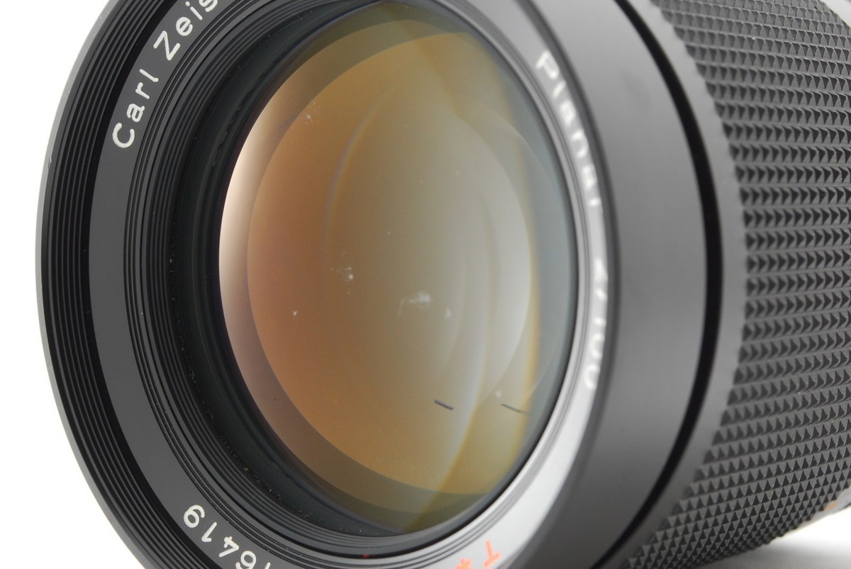 Eマウントアダプター付き　超美品　CONTAX Planar 100mm F2 Amazon.co.jp: Contax Carl Zeiss Planar 100mm F2 T* : Electronics