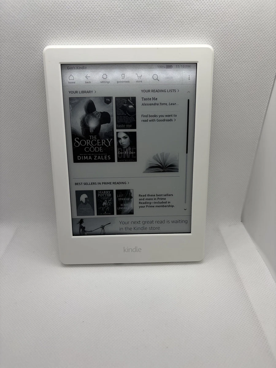 Kindle 第8世代 ホワイト 4GB Amazon Kindle 8th Generation 4GB WHITE eReader eBook Tablet WiFi