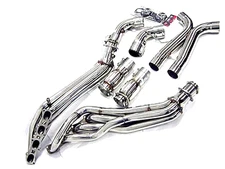 OBX Stainless Exhaust Manifold 07-09 Mustang Shelby GT500 Long Tube Catted