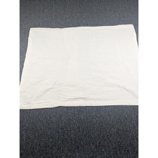 Threshold White Waffle Weave Cotton Standard Pillow Sham Envelope Closure