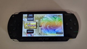 Sony PSP 1001 PlayStation Portable With IPS Screen Installed & Extras