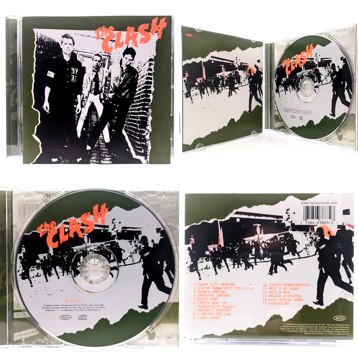 Las mejores ofertas en The Clash CD de música épica | eBay