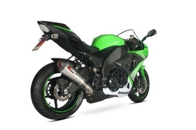Scorpion Serket Taper Stainless Steel Exhaust for Kawasaki ZX10 R