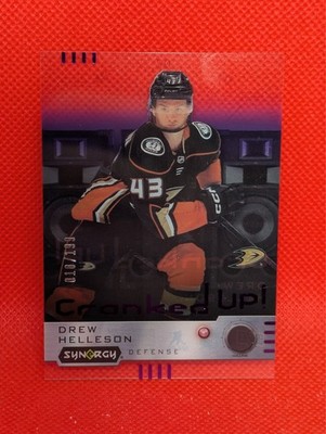 2023-24 Upper Deck Synergy Cranked Up Purple /199 Drew Helleson #CR-HE Rookie RC