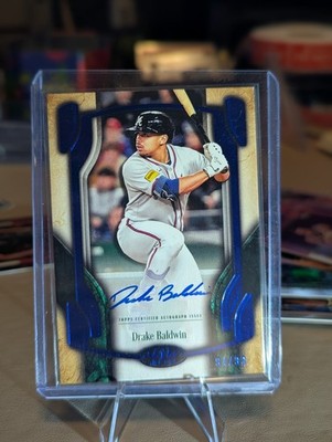 2026 Topps Tier One Baseball Drake Baldwin #BOA-DBA Blue /99 Auto