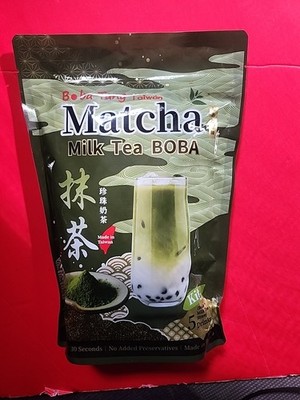 2 PACK BOBA TANG MATCHA  BOBA MILK TEA FLAVOR KIT 5 DRINKS EACH