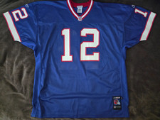 Reebok 2001 Helmet Tag Jim Kelly Buffalo Bills NFL Jersey ~ Size 54