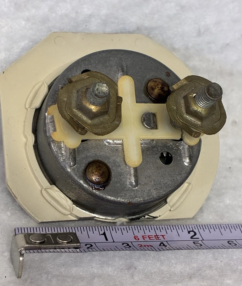 74,5,6,7,8,9 FORD GT TEMPERATURE GUAGE TORINO RANCHERO LINCOLN CONTINENTAL OEM!! - Image 4 of 4