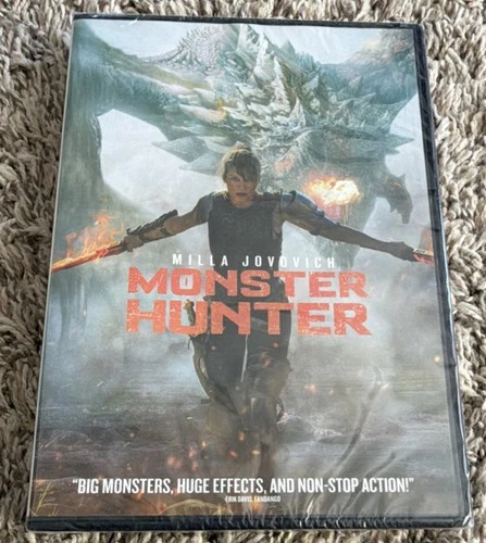  Monster Hunter 2020 DVD PG-13 Action Milla Jovovich Widescreen