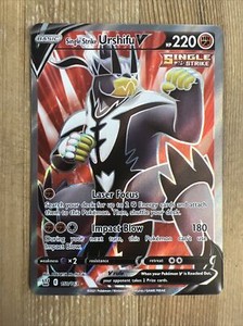 Single Strike Urshifu V - 150/163 - Pokemon Battle Styles Full Art Card NM