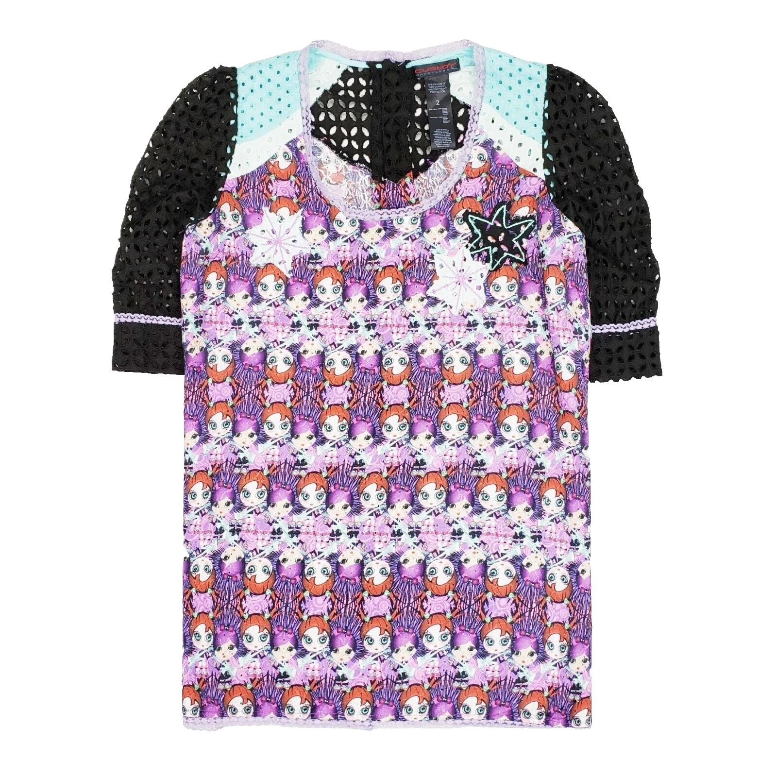 Mujer Viscosa Custo Barcelona