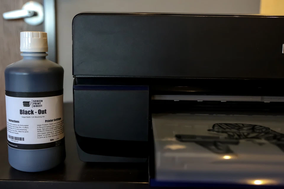 Recarga de tinta universal de inyección de tinta - Bloqueo UV para película positiva 1 Ltr. botella Foto 2 de 2