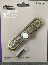 Broan Door Chime Button RC807AB Lighted New i...