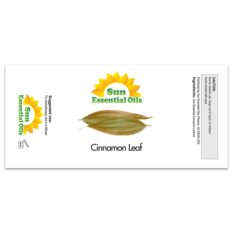 Best Cinnamon Leaf Essential Oil 100% Purely Natural Therapeutic Grade 16oz - Image 2 of 4